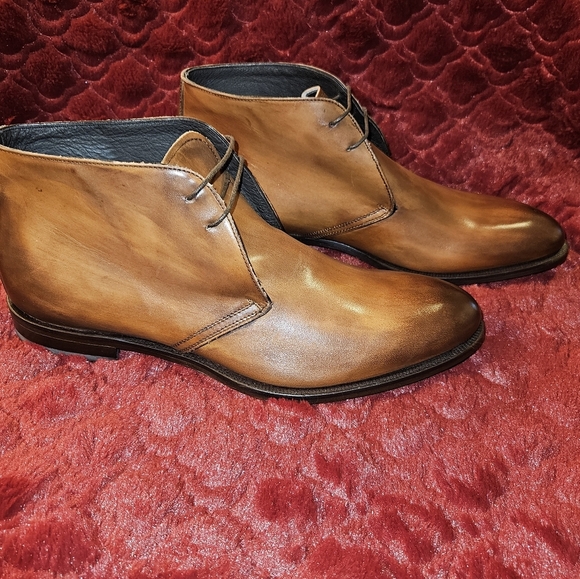 Gordon Rush Men\'s Leather Chukka Boot| Size 11.5 | Brown Lace Up Boots Brand New main image 5